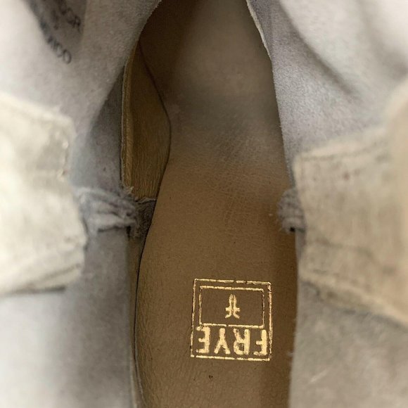 Womens Frye Boots Size 10 Ilana Short Dark Grey Oi - Picture 11 of 12